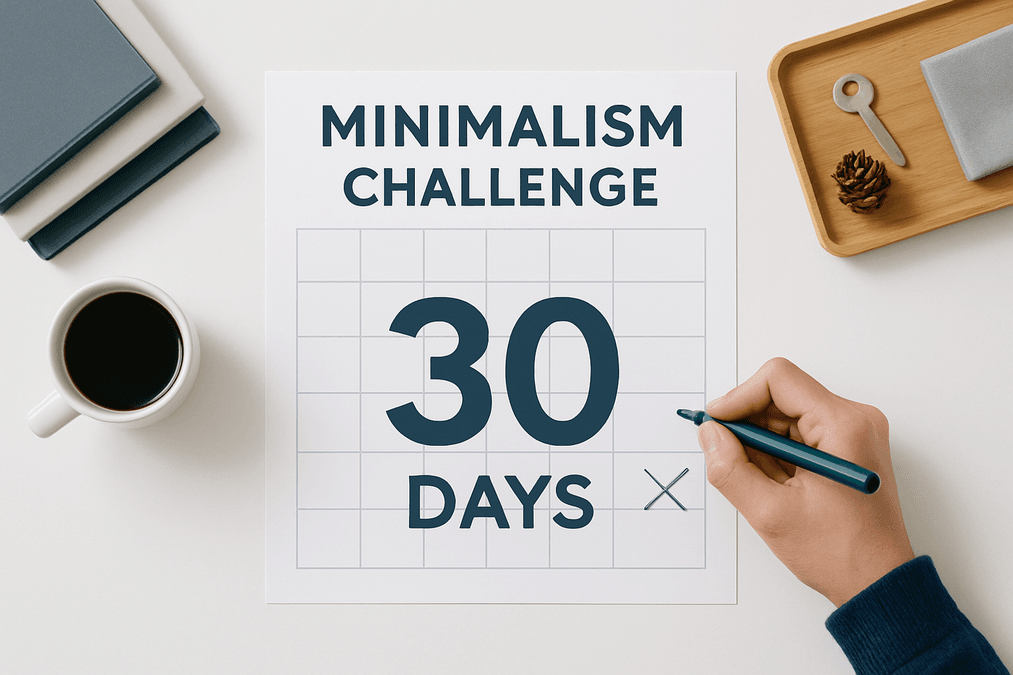 Minimalismus Challenge – In 30 Tagen zu mehr Klarheit und Freiheit